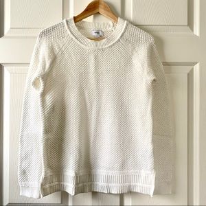Old Navy White Knit Sweater